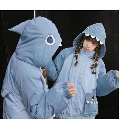 【半額！期間限定！！】大人可愛い スタイルアップ ファッション 2色選択 フード付きジッパーコート E-10037