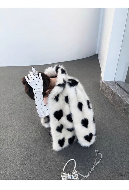 絶対欲しい 美人度アップもこもこボア厚手ジャケットE-12382