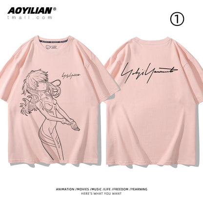 売り切れ必至　着回し力抜群　おすすめ プリントロゴ 半袖 Tシャツ-A2531