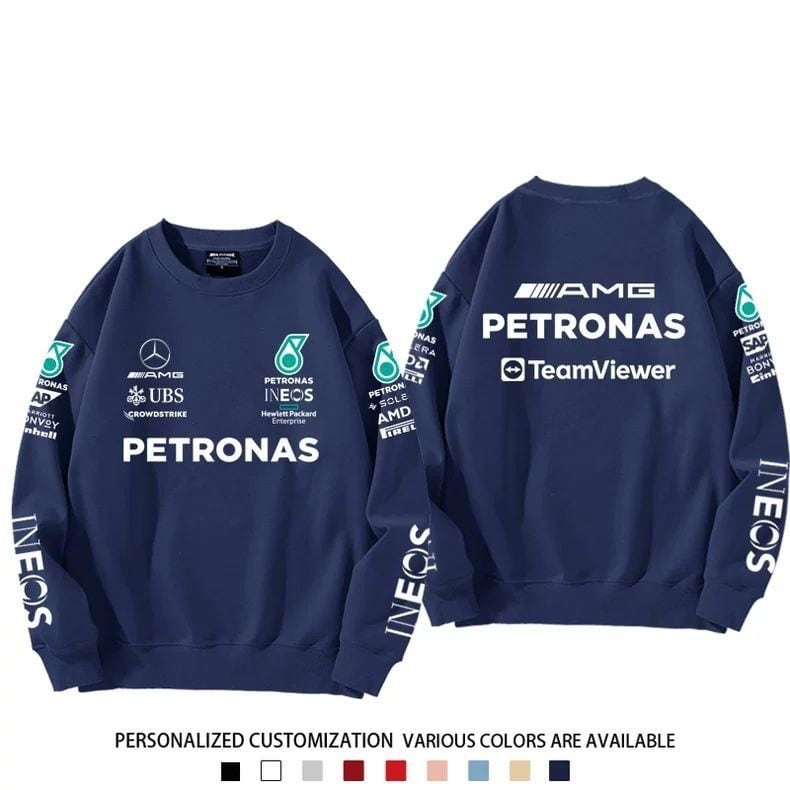 デザイン オシャレ カジュアル ダブルプリント 4色選択  男女兼用 スウェットE-12356