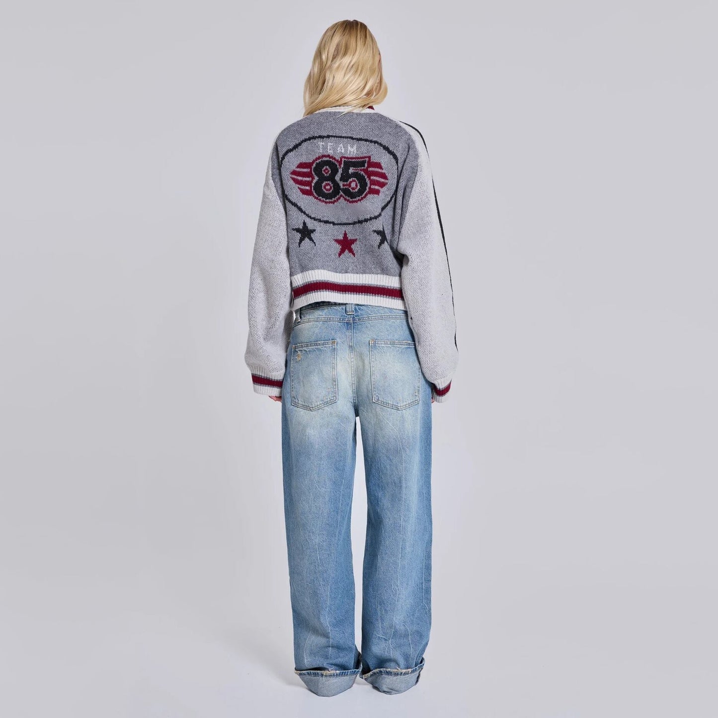 ベストセラーアイテム！ スタイルアップ効果抜群 話題沸騰中 ニットトップスE-10544