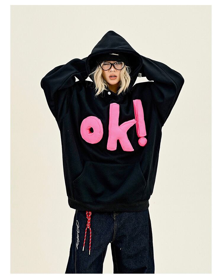 今季も大流行 キュート ファッション カジュアル レイヤード風 パーカーE-10125