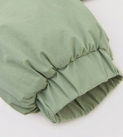 【半額！期間限定！！】大人可愛い スタイルアップ ファッション 2色選択 フード付きジッパーコート E-10037