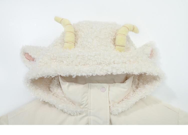 絶対欲しい 大人可愛い 柔らかくて優しい印象 ダウンジャケット E-10067