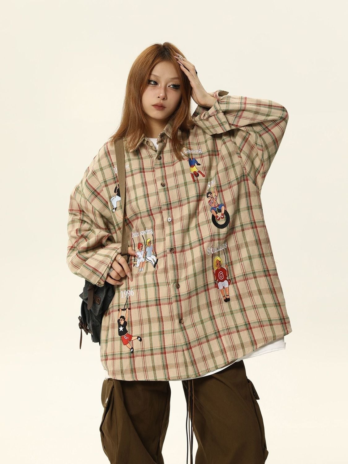 大活躍 個性派 ファッション シャツE-6520