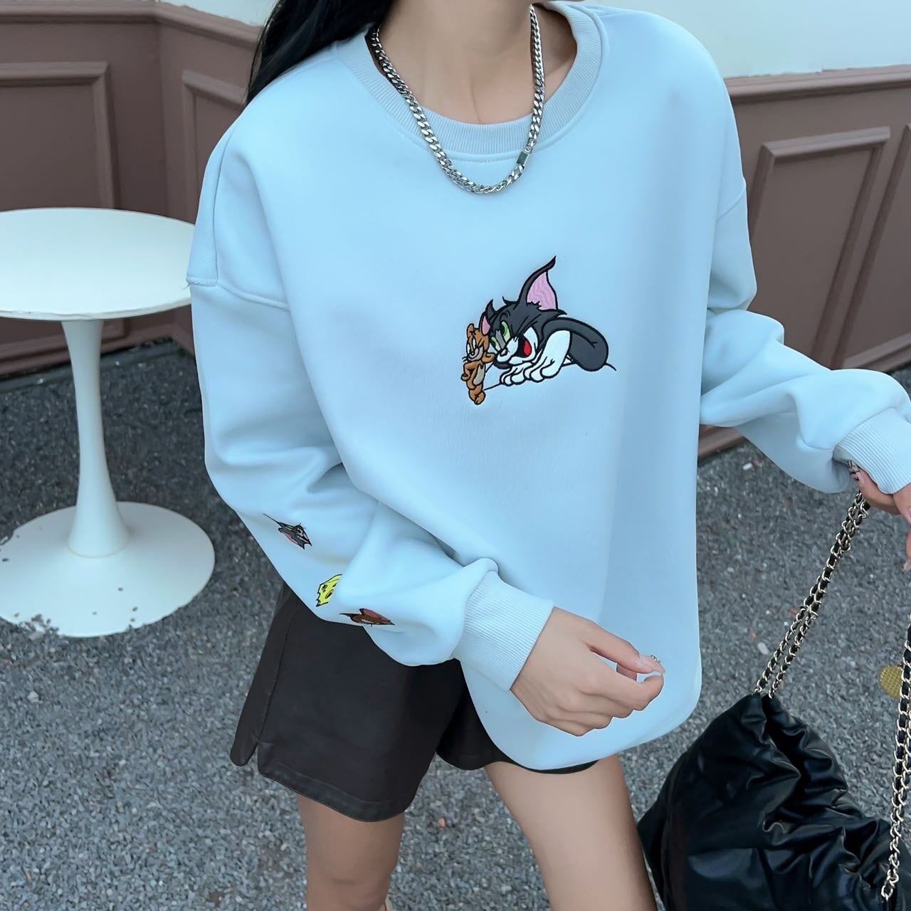 【裏起毛】早い者勝ち 上質 ファッション 刺繍 スウェットE-5815