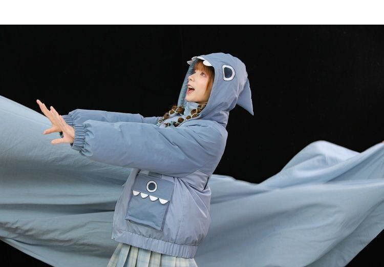 【半額！期間限定！！】大人可愛い スタイルアップ ファッション 2色選択 フード付きジッパーコート E-10037