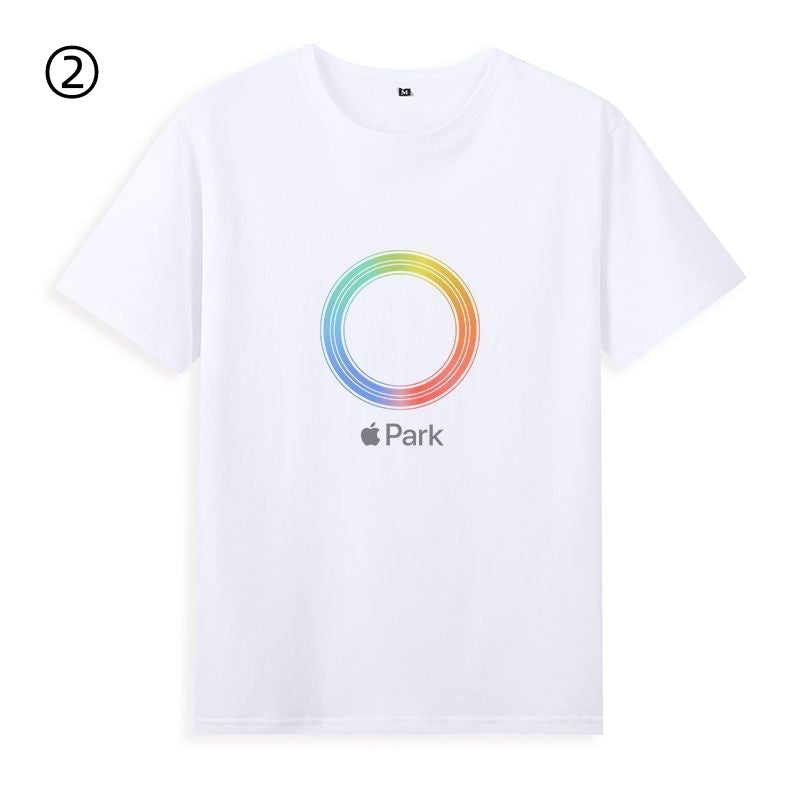 絶対欲しい おすすめ プリントロゴ　半袖 Tシャツ-A2360