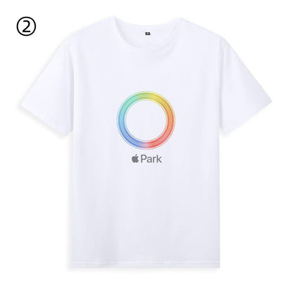 絶対欲しい おすすめ プリントロゴ　半袖 Tシャツ-A2360