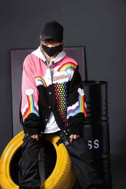 【人気急上昇中！】 メンズ＆ウィメンズのパッチワークショート 数量限定 男女兼用 ジャケットE-5151