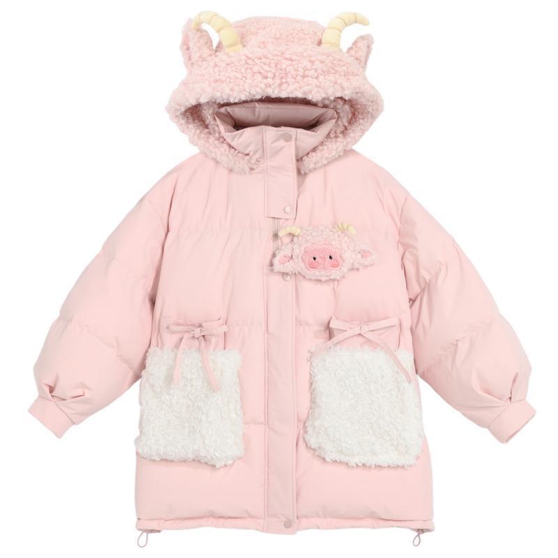 絶対欲しい 大人可愛い 柔らかくて優しい印象 ダウンジャケット E-10067