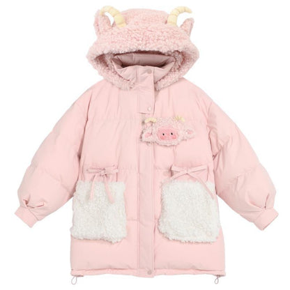 絶対欲しい 大人可愛い 柔らかくて優しい印象 ダウンジャケット E-10067