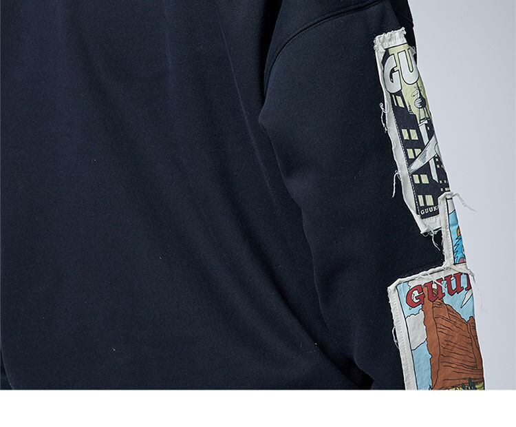 早い者勝ち キュート 個性派 長袖 スウェット パーカー トップスE-10068