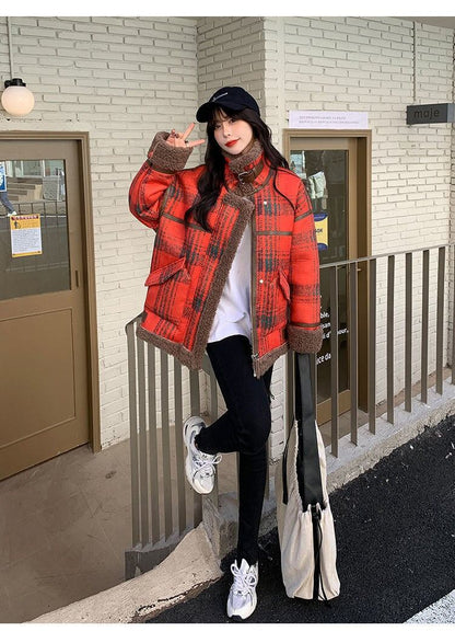 売り切れ必至 レトロ ファッション 知的 コート 3色 E-5585