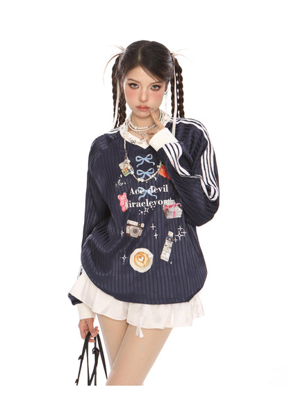 早い者勝ち スタイルアップ トレンドアイテム 切り替え カジュアル 全3色 パーカーE-10971