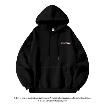 売れ筋 人気爆発中 ビッグロゴ 男女兼用 6色展開 フード付きパーカ ーE-12643