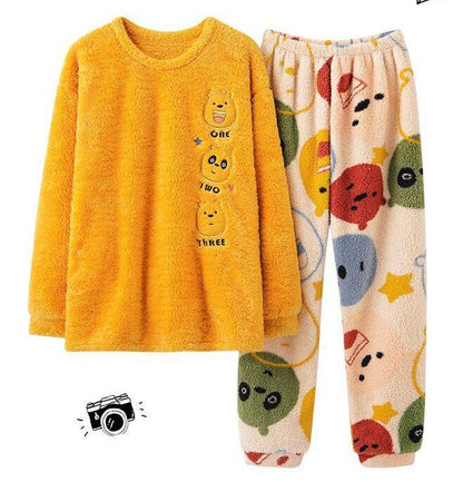 話題沸騰中 上質 絶対欲しい ファッション 着心地良い 3種選択 サンゴフリース パジャマ E-9780