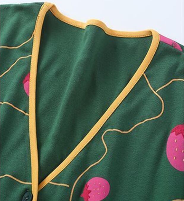 スタイルアップ 肌触り抜群 デザイン性抜群 パジャマ ルームウェア E-9485