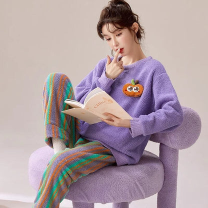 存在感たっぷり   長袖パジャマE-10007