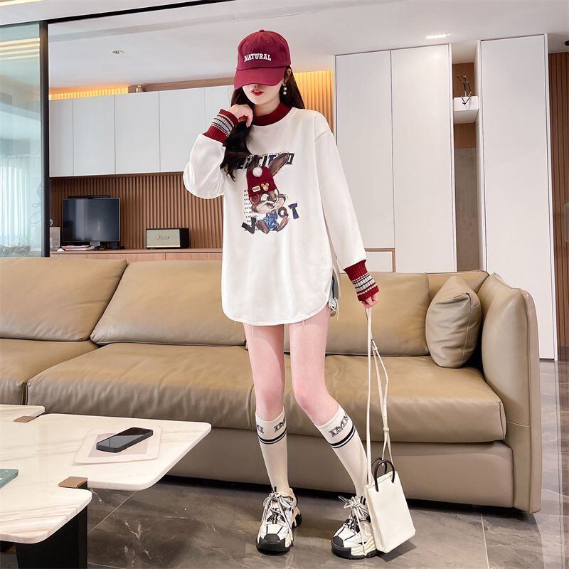 絶対欲しい 着心地良い デザイン カジュアル スウェットE-10813