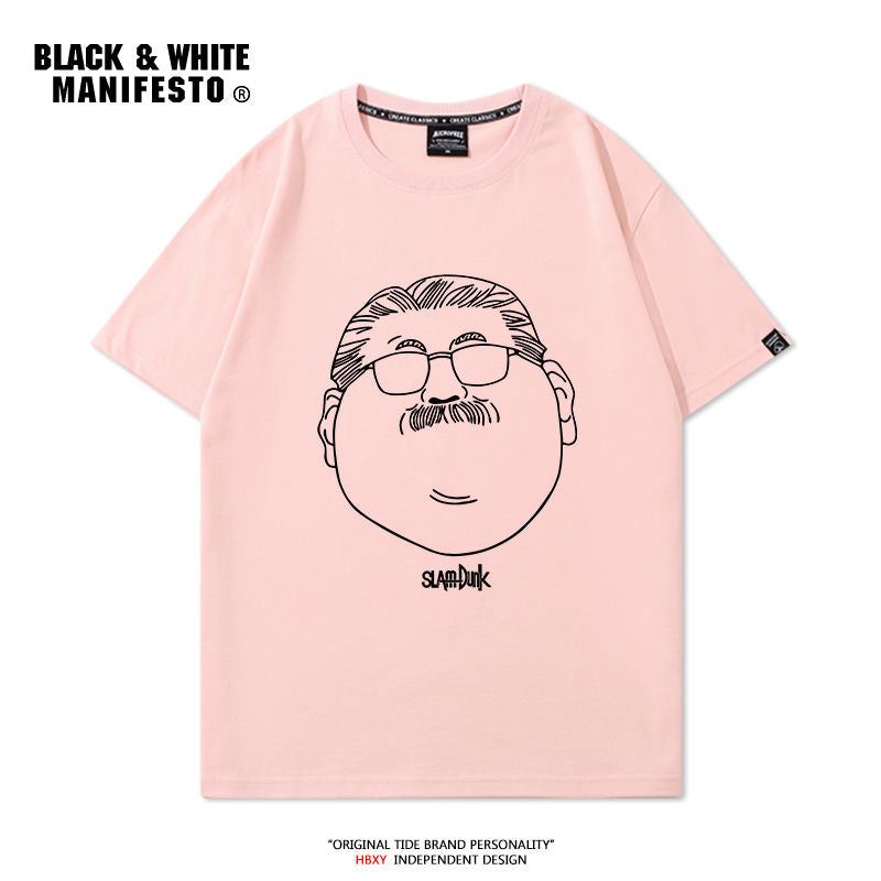 【人気ランキングNO.2】早い者勝ち　好感度UP おすすめ プリントロゴ　半袖 Tシャツ-A2356