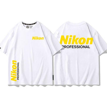 男女兼用 シンプル ファッション 半袖 Tシャツ E-13433
