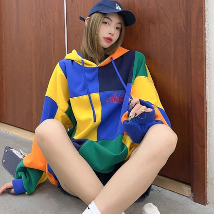 主役級  ファッション 個性派スウェットE-5444