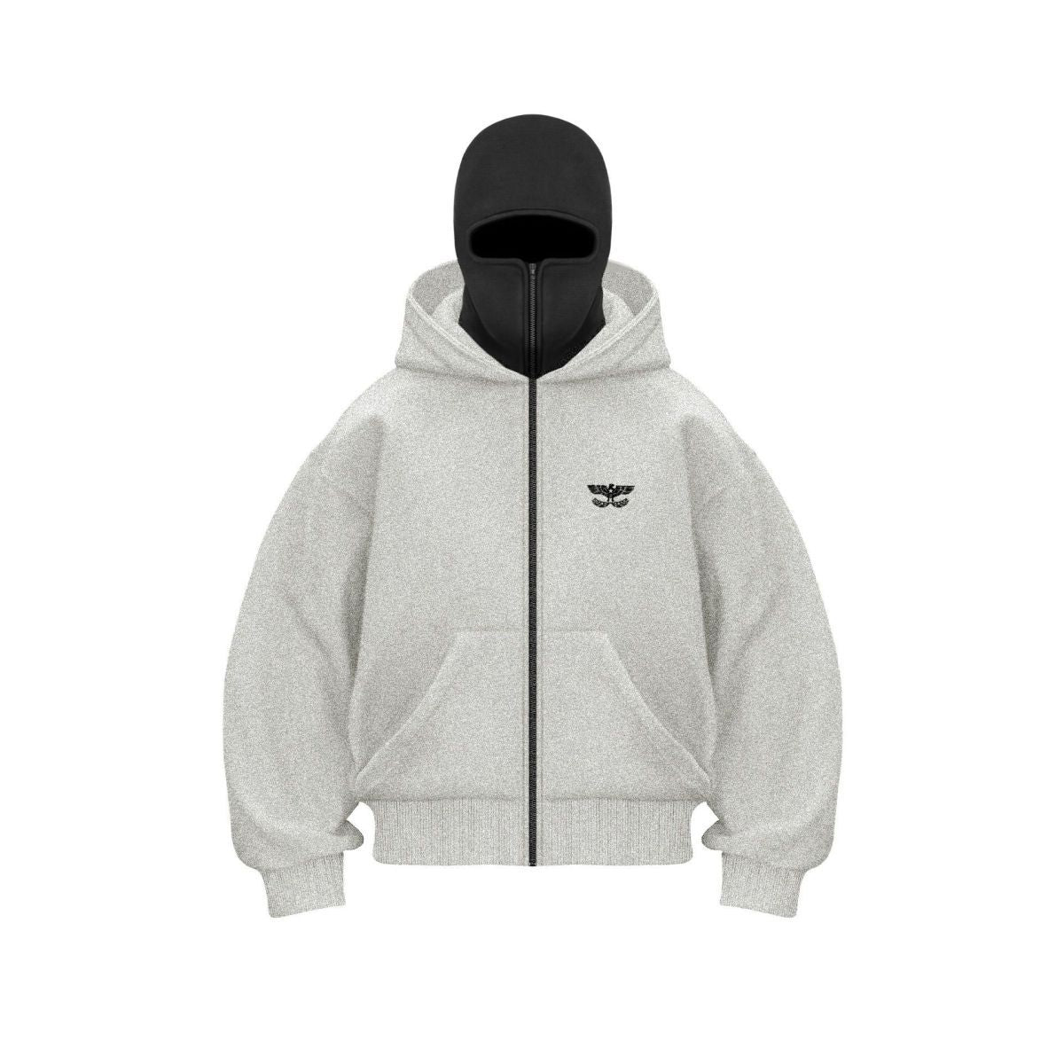 【裏起毛あり】新作 エレガント 大人の定番 忍者マスク式 3色 パーカー-A2190