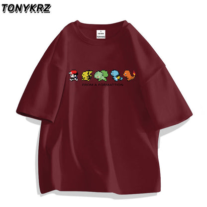 早い者勝ち 売れ筋   おすすめ プリントロゴ 半袖 Tシャツ-A2499