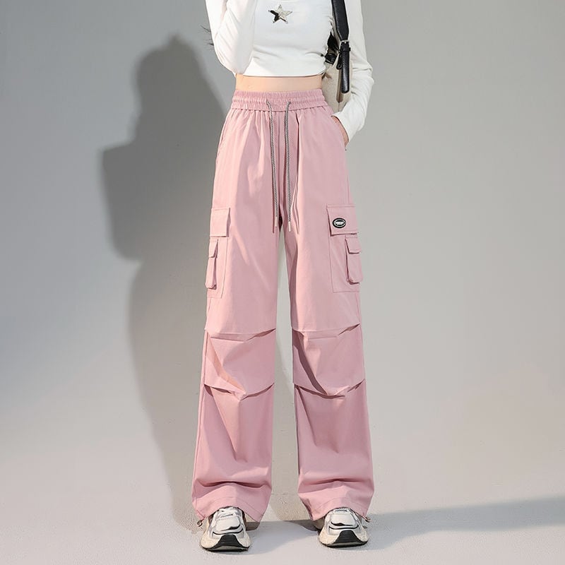 人気上昇中 プラスベルベット ファッション感満々 3色選択 ルーズストレートカジュアルパンツ E-9814