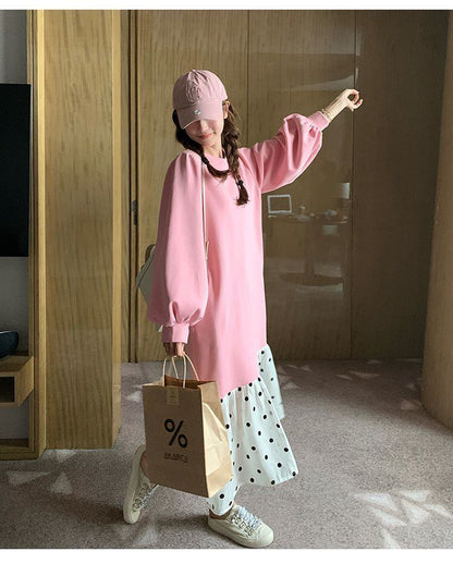 【半額！期間限定！！】超人気 オシャレ 都市ファッショ デザイン ファッション感満々 切り替え ワンピースE-9700