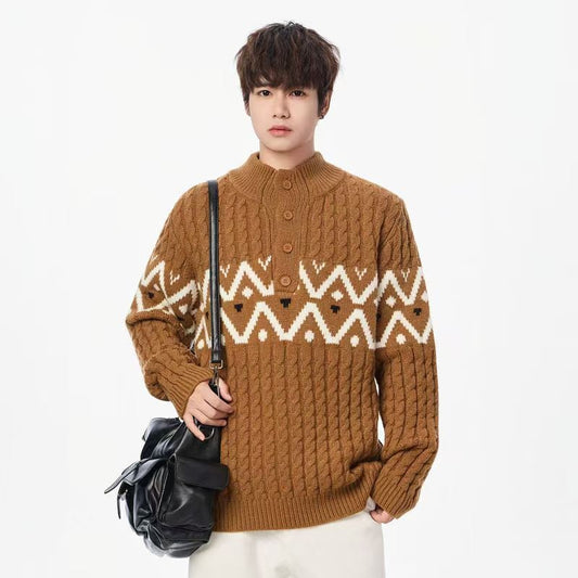 絶対欲しい  おすすめ 今季マストバイ 全3色 ニット セーター 男女兼用E-12756