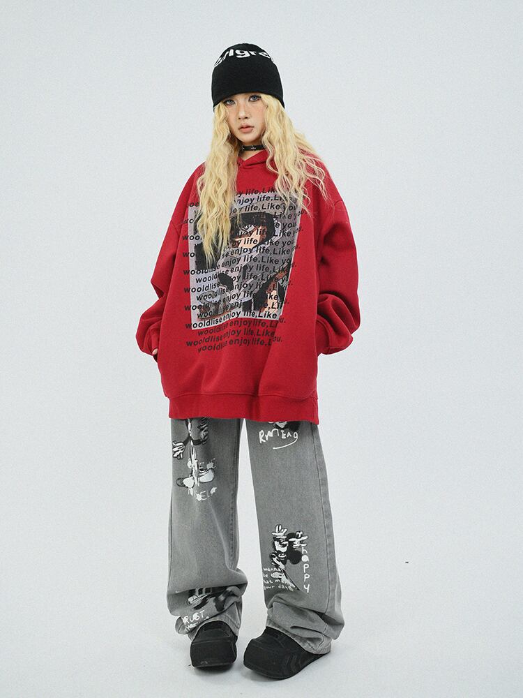 【裹起毛】今季も大流行 3色 プラスベルベット スウェット E-10263