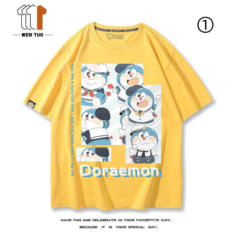 シンプル　着回し力抜群　おすすめ プリントロゴ 半袖 Tシャツ-A2536