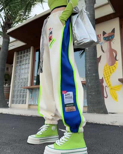 【裏起毛】絶対欲しい ファッション 個性派 スポーツパンツE-5847