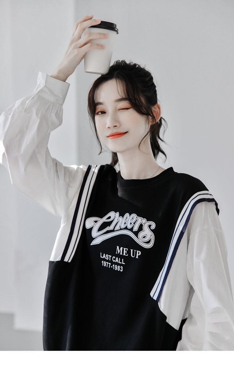 おすすめ 早い者勝ち 絶対流行 カジュアル 2色選択 スウェットE-10973