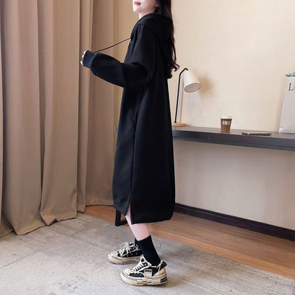 【裹起毛】着回し力抜群 5色 プラスベルベット 長袖 ニット セーター E-10216