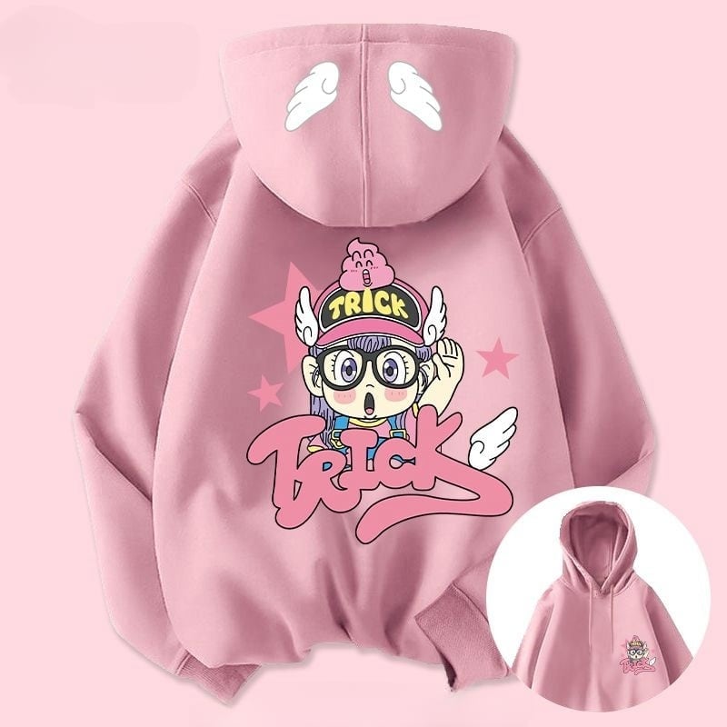 【裏起毛】おすすめ キュート カジュアル 個性派 パーカーE-6321