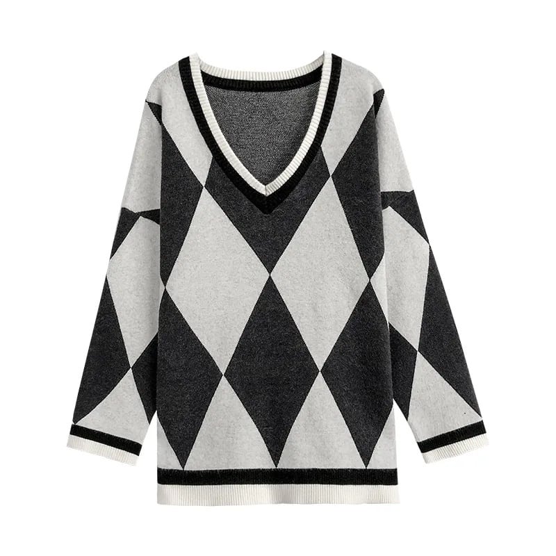 今季マストバイ 知的 美人度アップ  2色 ハーフジップニットE-12480