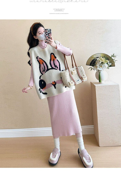 カジュアル ト デザイン オシャレ 着心地良い カジュアル 2色 ニット セータートE-12243