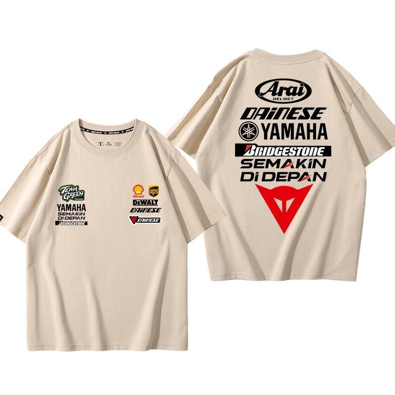 早い者勝ち 美人度アップ おすすめ プリントロゴ 半袖 Tシャツ-A2669