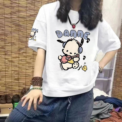 好感度UP カジュアル ロゴプリント半袖 Tシャツ 全8色 半袖 ins-4965