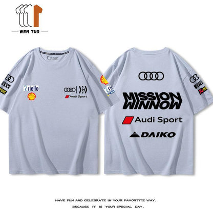 今季マストバイ　カジュアル 売り切れ必至 おすすめ プリントロゴ 半袖 Tシャツ-A2406