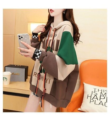 【裏起毛】 ファッション 超人気 個性派パーカーE-6370