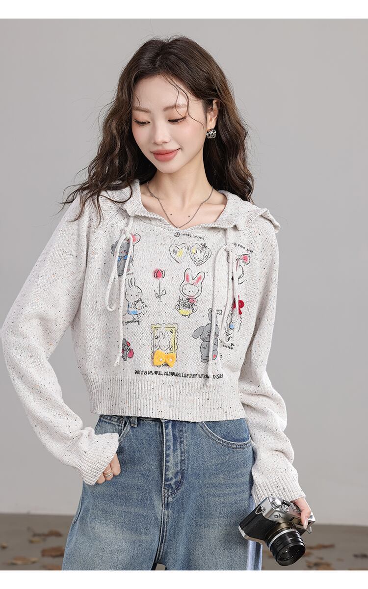 都市ファッショ オシャレデザイン 可愛い  スウェットiEf-10194