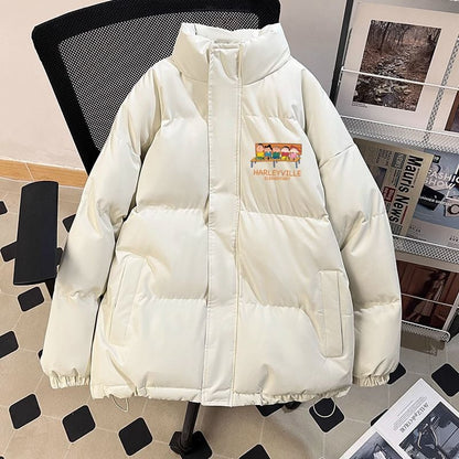 大注目 2色展開 ユニセックス 男女兼用 厚みパッド入り ジャケットE-12673