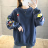 【人気商品再入荷】超人気 キュート ファッション ルーズ 男女兼用 スウェットE-6837