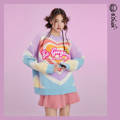 美人度アップ 個性的なデザイン トレンドアイテム  スウェット E-12299