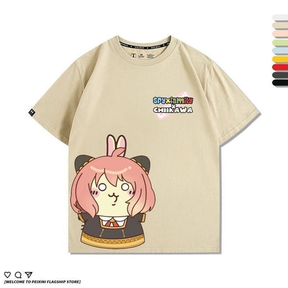 カジュアル  好感度UP  売れ筋   おすすめ プリントロゴ 半袖 Tシャツ-A2545