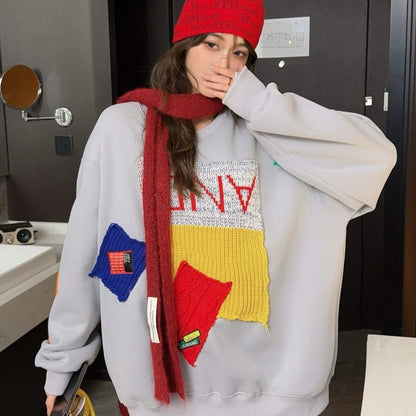 美人度アップ  キュート  柔らかくて優しい印象  カジュアル   3色 スウェット  E-12213